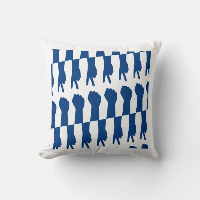 Coussin ciseaux de papier de roche (Recto)