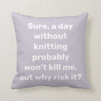 Citation amusante pour l'Humour Tricot Knitter