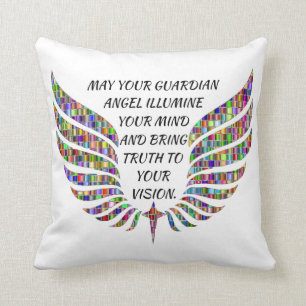 Coussin Citation Angel Guardian/Ange Wings