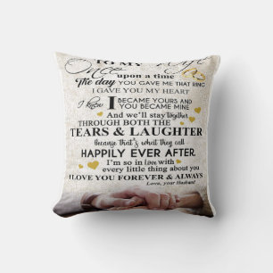 Coussin Citation D'Amour Pour La Femme Cadeau Couples co
