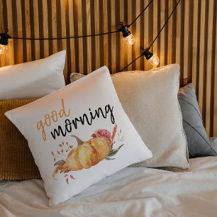 Coussin Citation de Citrouille de Good Morning Modern