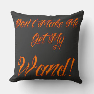 Coussin Citation de cuisine d'Halloween