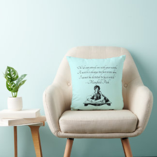 Coussin Citation de Jane Austen – Mansfield Park Vintage