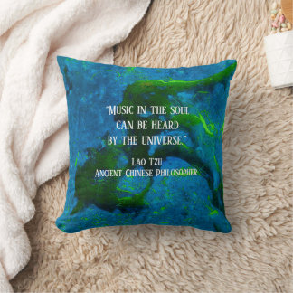 Coussin Citation de Lao Tzu