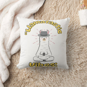 Coussin citation de llama
