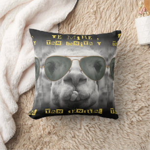 Coussin citation de llama