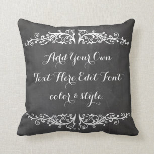 Coussin Citation de motivation de tableau fait sur