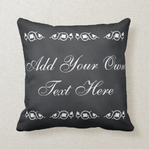 Coussin Citation de motivation faite sur commande de