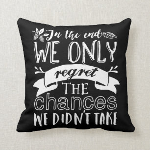 Coussin Citation De Motivation Inspirationnelle Prenant De