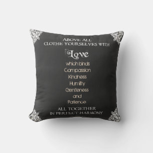 Coussin Citation d'Écriture Inspirante