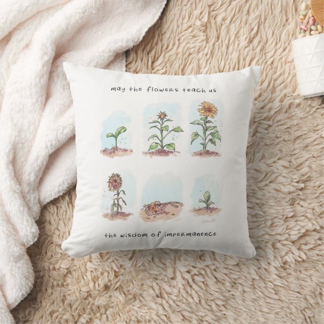 Coussin Citation des fleurs (Couverture)
