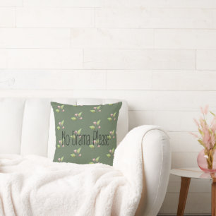 Coussin Citation Drôle Pas De Drame S'il Vous Plaît Décora