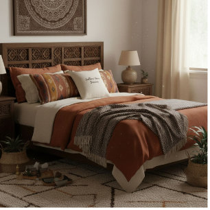 Coussin Citation élégante motivée par la typographie