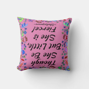 Coussin Citation Féroce