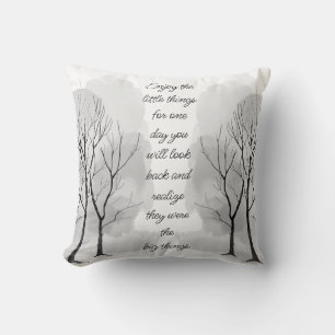 Coussin Citation Inspirante sur la Vie : Appréciez les Pet