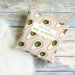 Coussin Citation Moderne Pastel Rose Et Vert Avocado Amusa<br><div class="desc">Citation Moderne Pastel Rose Et Vert Avocado Amusant</div>