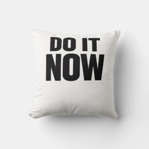 Coussin Citation Motivante De Typographie Minimale Faire M