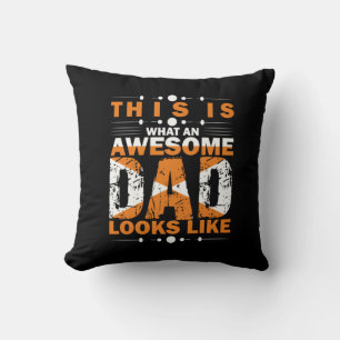 Coussin Citations de grand-père Quel père génial