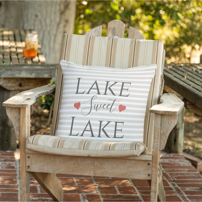 Coussin Citations Décoratives Lac de Tan Élégant Lac Doux (Chaise)