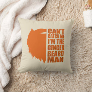 Coussin citations drôles de ginger bebe man