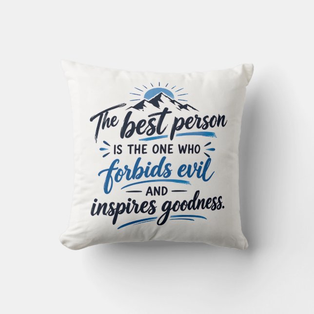Coussin Citations Motivantes (Recto)