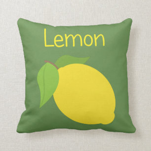 Coussin Citron