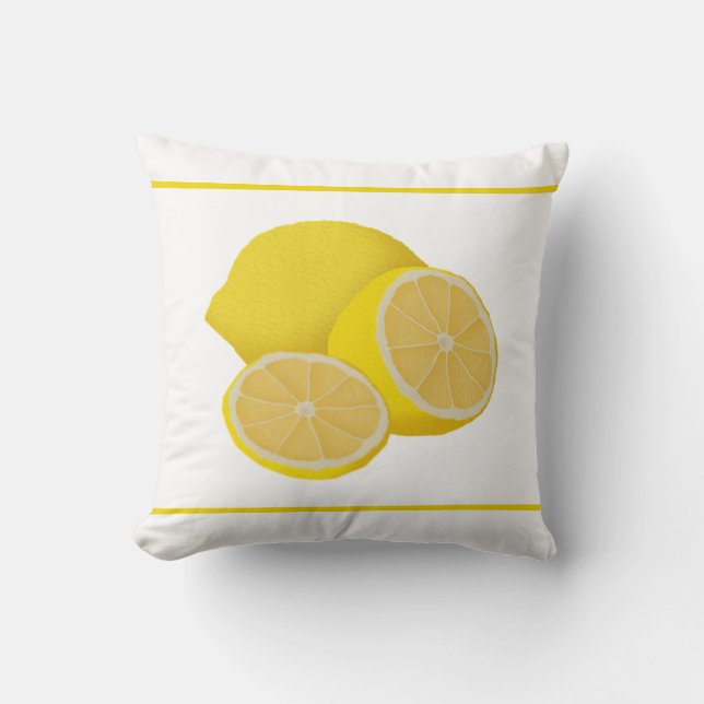 Coussin citron (Recto)