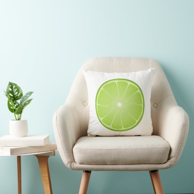 Coussin Citron Été Citrus (Chaise)