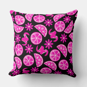 Coussin citrons citrons chef citronnier d'été