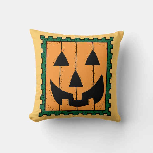 Coussin citrouille (Recto)