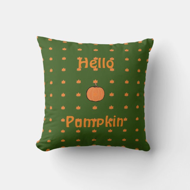 coussin citrouille (Recto)