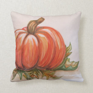 Coussin Citrouille au soleil