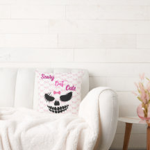 Citrouille Cosy et Nœud Rose