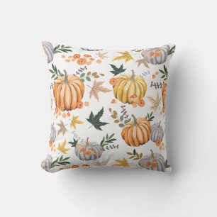 Coussin Citrouille de récolte d'automne Thanksgiving Motif