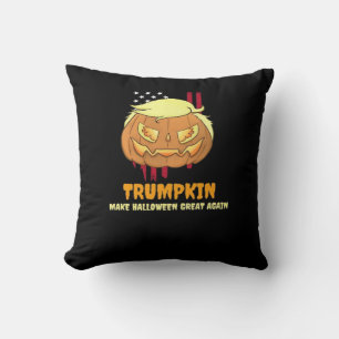 Coussin Citrouille d'Halloween, Halloween-Trumpkin