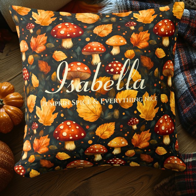 Coussin Citrouille Épicée & Tout Ce Qui Est Agréable | Cha (Créateur téléchargé)