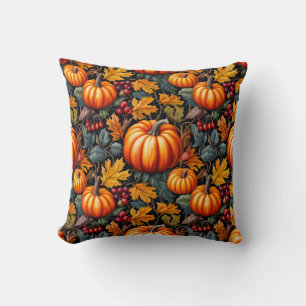 Coussin Citrouille Fantaisie