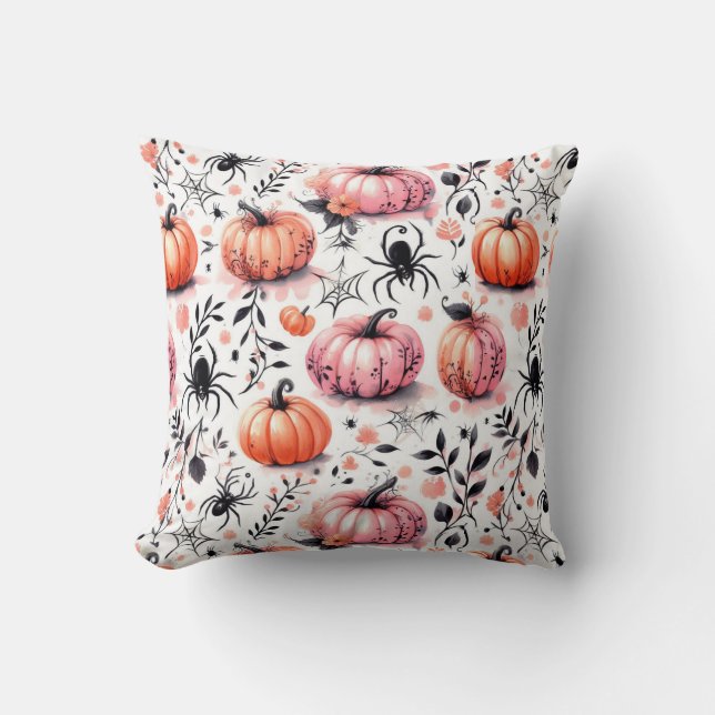 Coussin Citrouille Helloween (Recto)