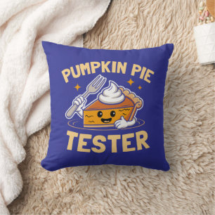 Coussin Citrouille Pie Tester Thanksgiving