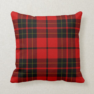 Coussin Clan Brodie Tartan Plaid écossais moderne