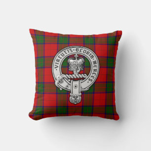 Coussin Clan Donnachaidh (Robertson) Crest & Tartan