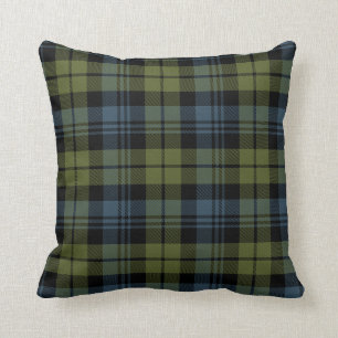 Coussin Clan écossais Campbell Tartan Plaid