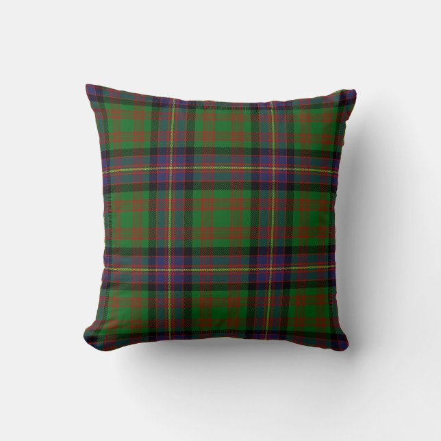 Coussin Clan écossais Cochrane Tartan Plaid (Recto)
