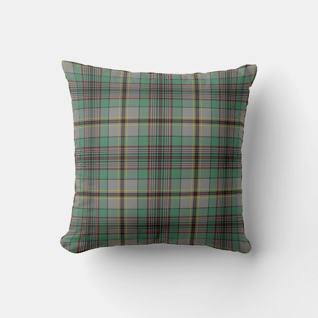 Coussin Clan écossais Craig Tartan Plaid (Recto)