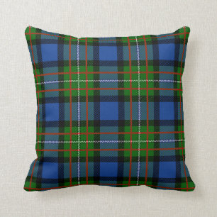 Coussin Clan écossais Fergusson Tartan Plaid