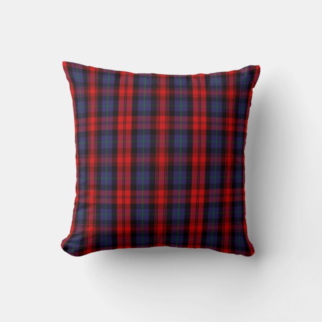 Coussin Clan écossais MacLachlan Tartan Plaid (Recto)