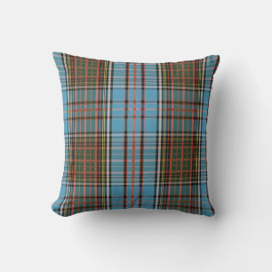 Coussin Clan Rustique Classique Plaid Anderson Tartan