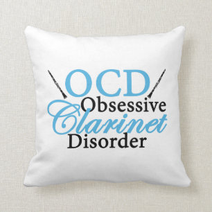 Coussin Clarinette mignonne