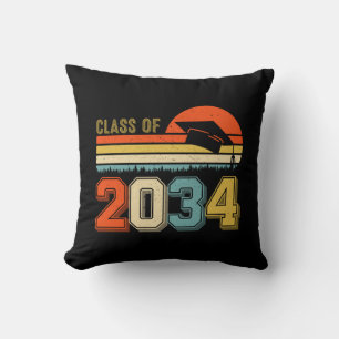 Coussin Classe De 2034 Augmenter Avec Moi Pré-K Graduate V