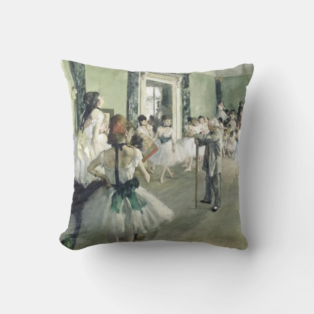 Coussin Classe de ballet Edgar Degas (Recto)